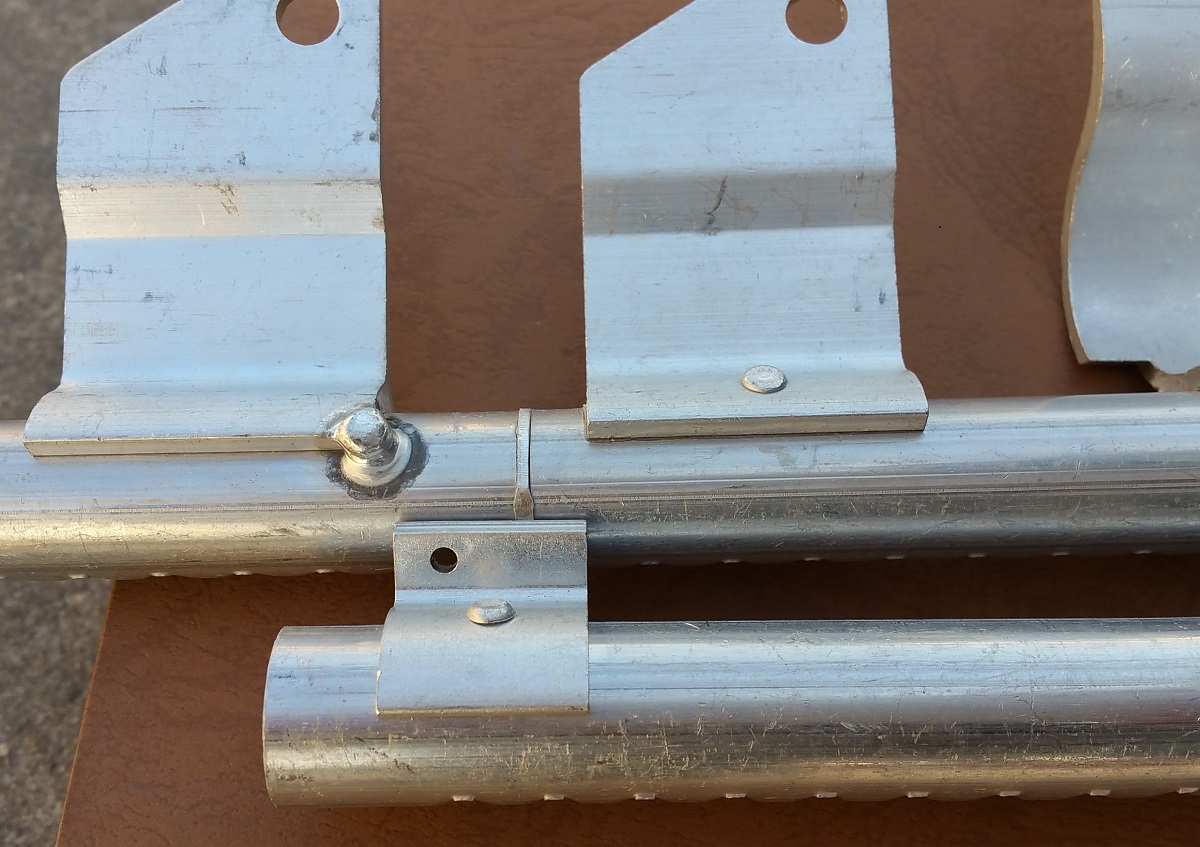 支架壓板鉚接或點焊式集流管組件